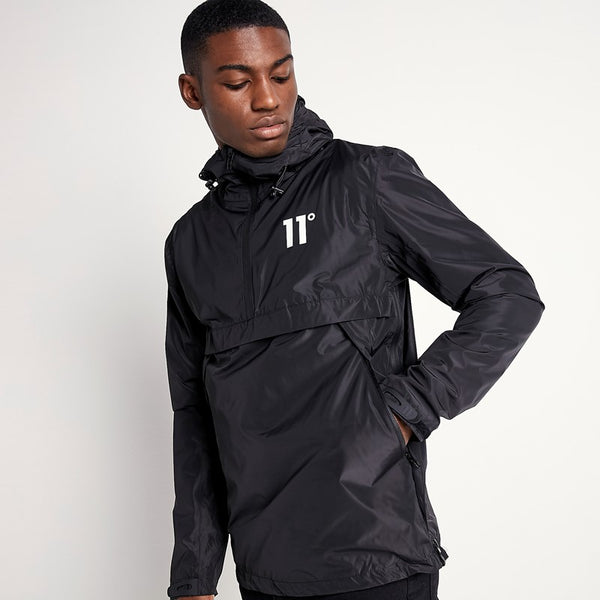 Waterproof Hurricane Jacket Black 11 Degrees EU