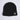 Fleece Lined Knitted Beanie - Black